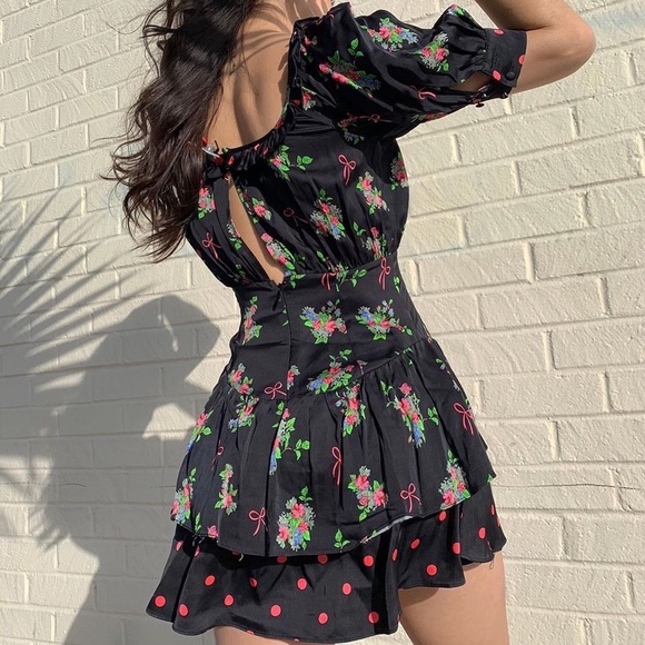 Wilson Floral Print Mini Dress - Picture 2 of 11